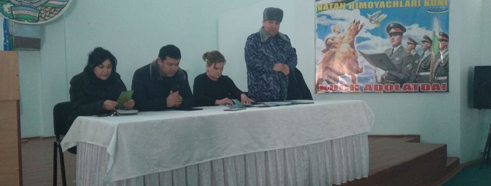 Маънавият ва маърифатга оид тадбир бўлиб ўтди.