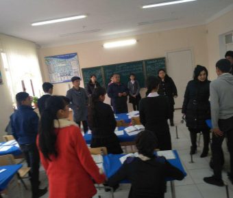 Ўқувчи ёшлар билан учрашув